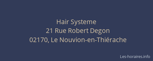 Hair Systeme