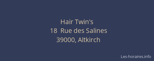 Hair Twin's