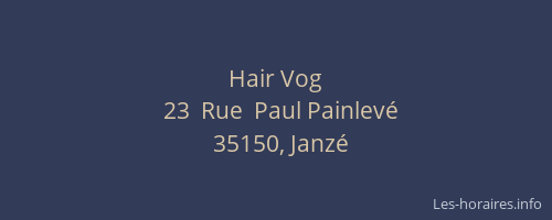 Hair Vog