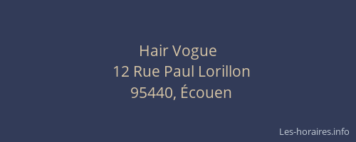 Hair Vogue