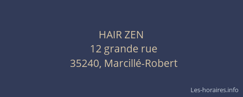 HAIR ZEN