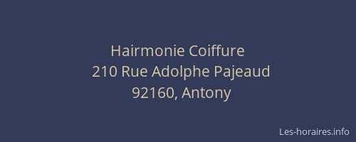 Hairmonie Coiffure