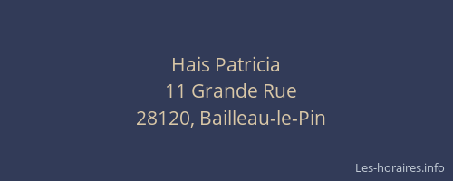 Hais Patricia