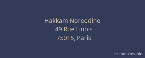 Hakkam Noreddine