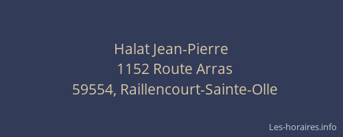Halat Jean-Pierre