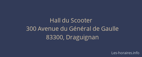 Hall du Scooter