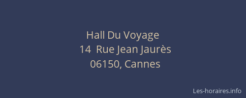 Hall Du Voyage