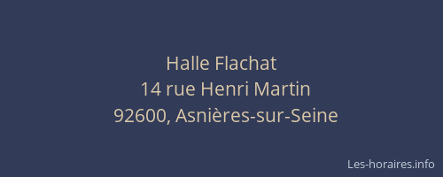 Halle Flachat