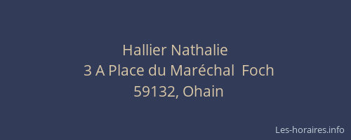 Hallier Nathalie