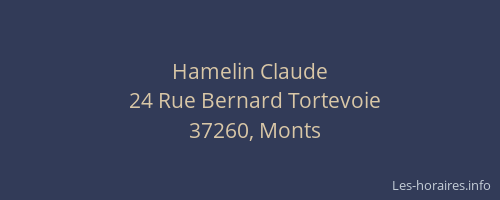 Hamelin Claude