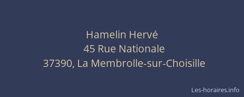 Hamelin Hervé