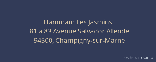 Hammam Les Jasmins