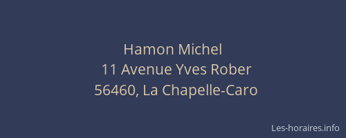 Hamon Michel