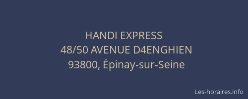 HANDI EXPRESS