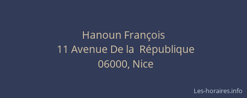 Hanoun François