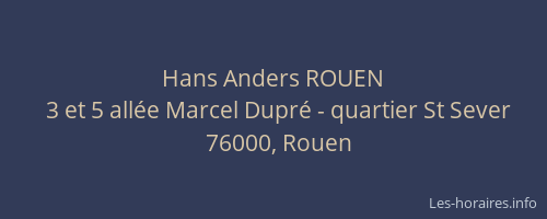 Hans Anders ROUEN