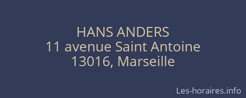 HANS ANDERS
