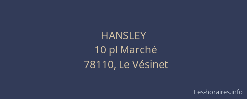 HANSLEY