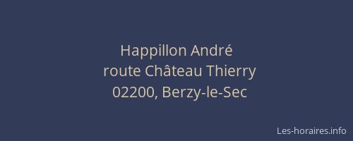 Happillon André
