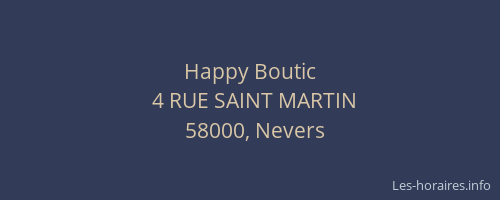 Happy Boutic