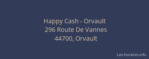 Happy Cash - Orvault
