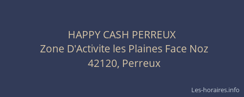 HAPPY CASH PERREUX