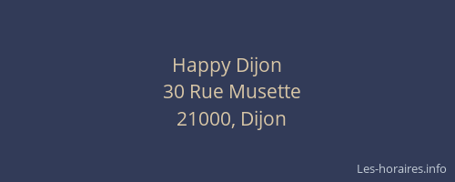 Happy Dijon