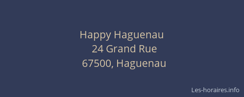 Happy Haguenau