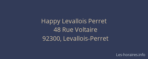Happy Levallois Perret