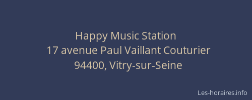 Happy Music Station