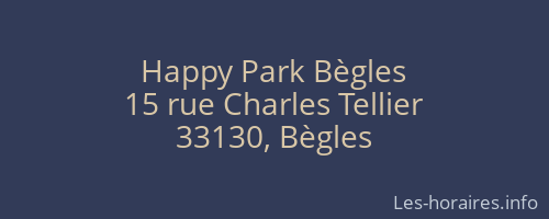 Happy Park Bègles