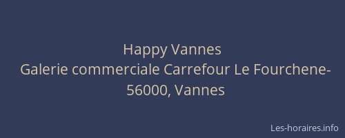 Happy Vannes