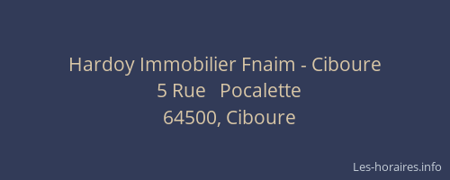 Hardoy Immobilier Fnaim - Ciboure