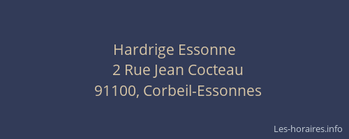 Hardrige Essonne