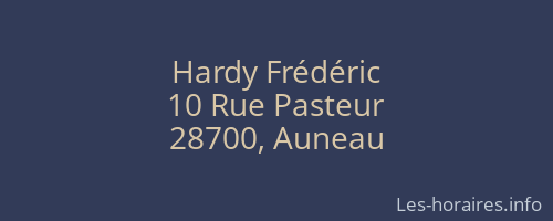 Hardy Frédéric