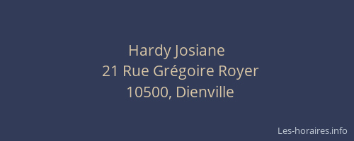 Hardy Josiane