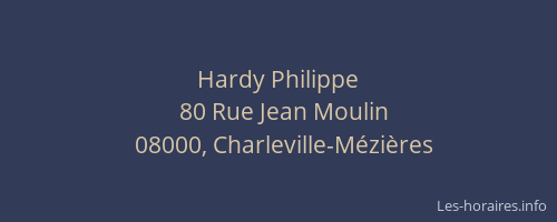 Hardy Philippe