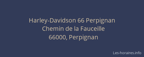Harley-Davidson 66 Perpignan