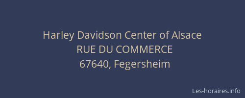 Harley Davidson Center of Alsace