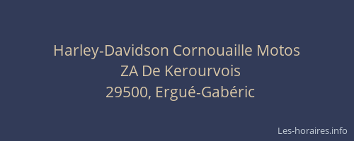 Harley-Davidson Cornouaille Motos