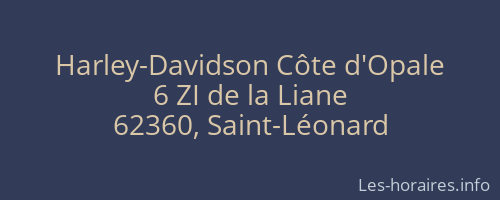 Harley-Davidson Côte d'Opale