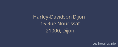 Harley-Davidson Dijon