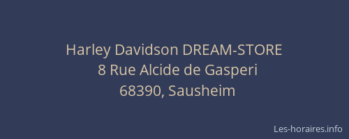 Harley Davidson DREAM-STORE