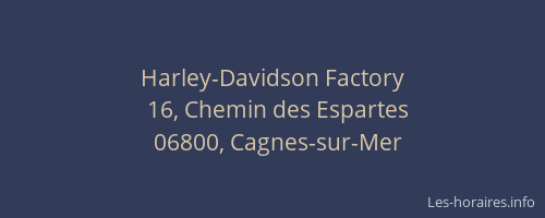 Harley-Davidson Factory