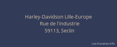 Harley-Davidson Lille-Europe