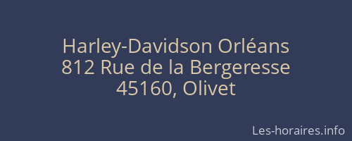 Harley-Davidson Orléans
