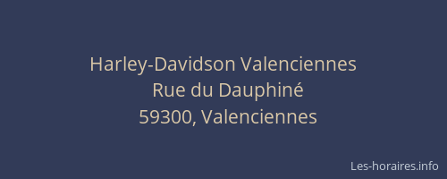 Harley-Davidson Valenciennes