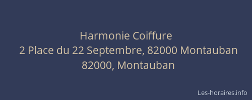 Harmonie Coiffure