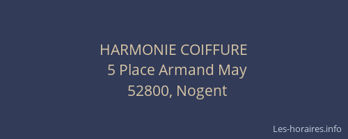 HARMONIE COIFFURE