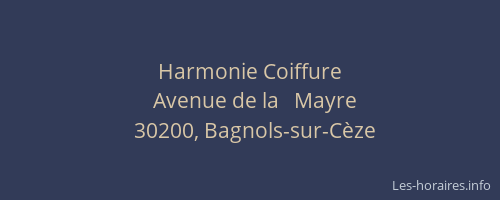 Harmonie Coiffure